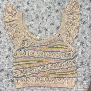 Zara Crochet Top
